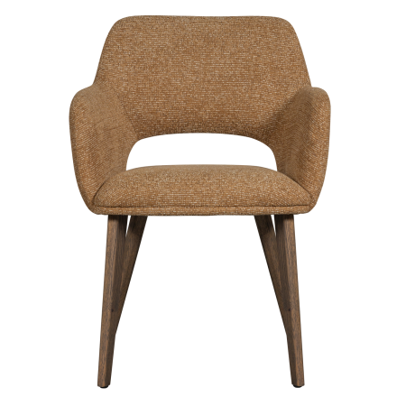 Scaune - Scaun dining Murat, poliester, galben, 86 x 61 x 60 cm, WOOOD 377492-GM