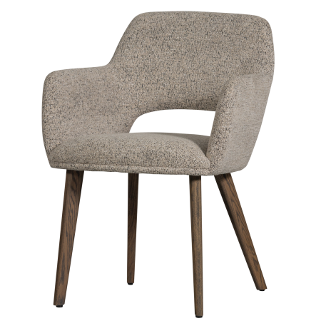 Scaune - Scaun dining Murat, poliester, natur, 86 x 61 x 60 cm, WOOOD 377492-NM