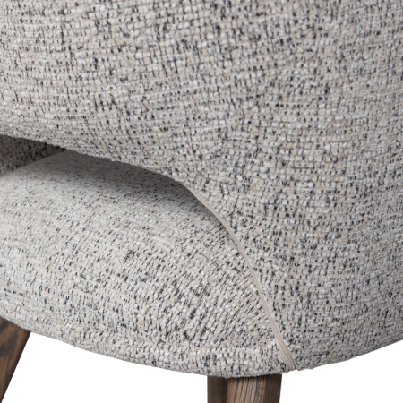 Scaun dining Murat, poliester, natur, 86 x 61 x 60 cm, WOOOD 377492-NM [6]
