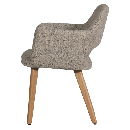 Scaun dining Murat, poliester, natur, 86 x 61 x 60 cm, WOOOD 377492-NN [3]