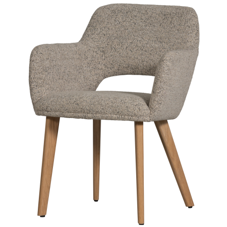 Scaun dining Murat, poliester, natur, 86 x 61 x 60 cm, WOOOD 377492-NN [1]