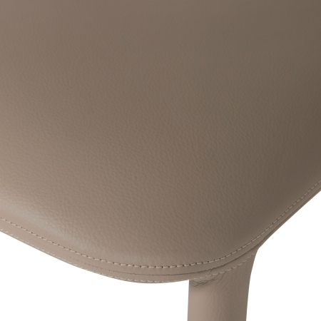Scaun dining Noble, piele ecologica, bej, 76 x 51 x 56 cm, WOOOD 801419-E [7]