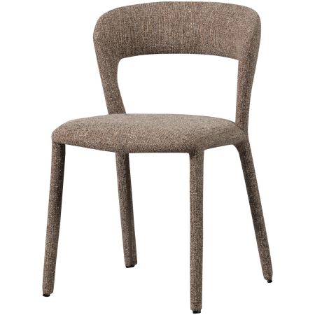 Scaune - Scaun dining Noble, tesatura melanj, nisipiu melanj, 76 x 51 x 56 cm, WOOOD 801419-ZM