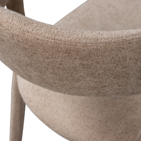 Scaun dining Noble, tesatura, nisipiu, 76 x 51 x 56 cm, WOOOD 801419-Z [7]