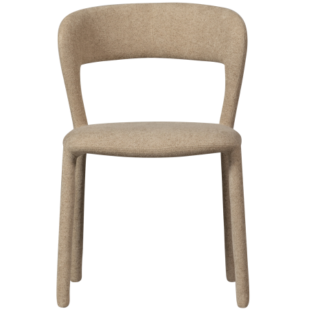 Scaun dining Noble, tesatura, nisipiu, 76 x 51 x 56 cm, WOOOD 801419-Z [3]