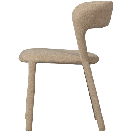 Scaun dining Noble, tesatura, nisipiu, 76 x 51 x 56 cm, WOOOD 801419-Z [4]