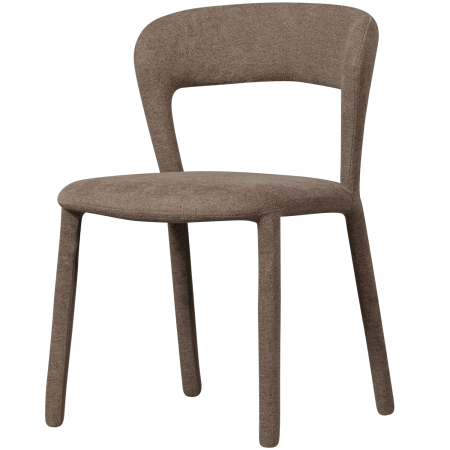 Scaune - Scaun dining Noble, tesatura, taupe, 76 x 51 x 56 cm, WOOOD 801419-T