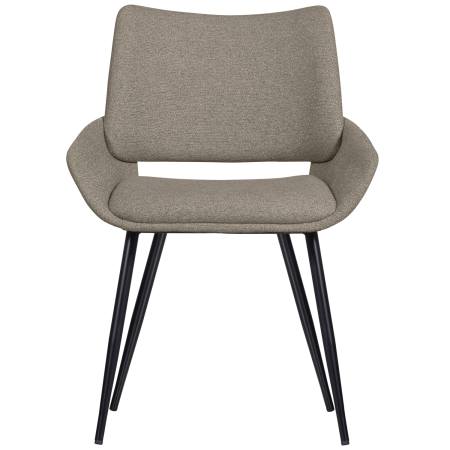 Scaun dining Parade, tesatura, nisipiu, 83 x 58 x 55 cm, WOOOD 801384-Z [2]