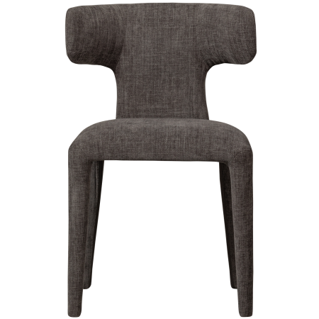 Scaun dining Permit, tesatura, espresso, 78 x 52 x 53 cm, WOOOD 801420-E [2]