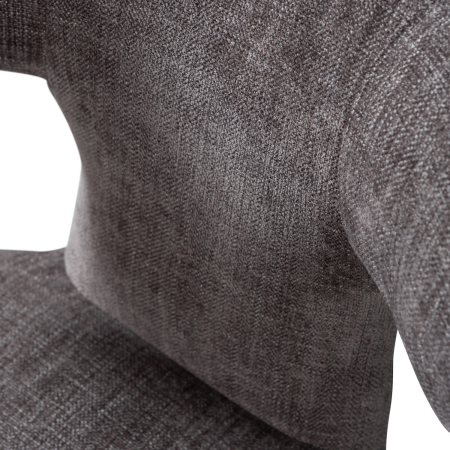 Scaun dining Permit, tesatura, espresso, 78 x 52 x 53 cm, WOOOD 801420-E [5]