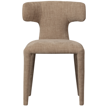 Scaun dining Permit, tesatura, nisipiu, 78 x 52 x 53 cm, WOOOD 801420-Z [3]