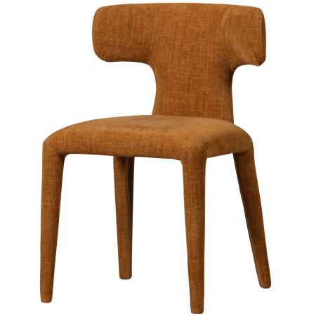 Scaune - Scaun dining Permit, tesatura, scortisoara, 78 x 52 x 53 cm, WOOOD 801420-C