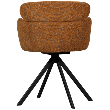 Scaun dining pivotant Fenne, tesatura, ghimbir, 80 x 58 x 60 cm, WOOOD 374080-G [5]