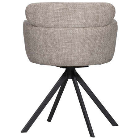 Scaun dining pivotant Fenne, tesatura, natur, 80 x 58 x 60 cm, WOOOD 374080-N [5]