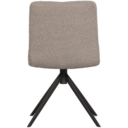 Scaun dining pivotant Vinny, boucle, nisipiu, 80 x 48 x 45 cm, WOOOD 377330-Z [4]