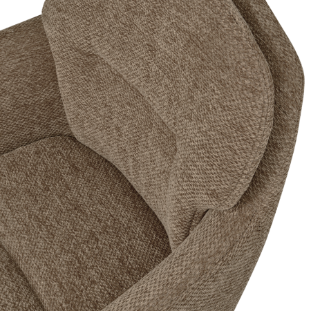 Scaun dining Runa, chenille, nisipiu inchis, 82 x 57 x 59 cm, WOOOD 375064-D [6]