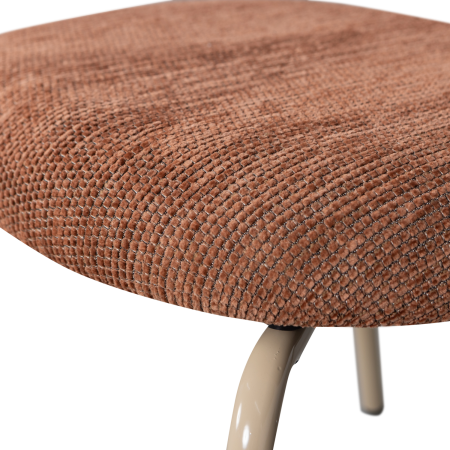 Scaun dining Travis, tesatura, maro, 75 x 48 x 53 cm, WOOOD 377497-B [7]