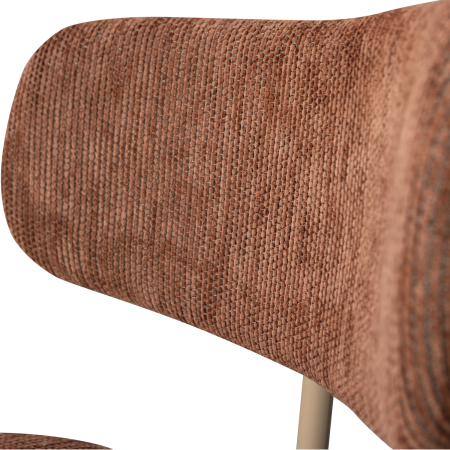 Scaun dining Travis, tesatura, maro, 75 x 48 x 53 cm, WOOOD 377497-B [6]