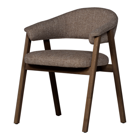 Scaune - Scaun dining Tunar, lemn de stejar, maro, 77 x 60 x 60 cm, WOOOD 377757-D