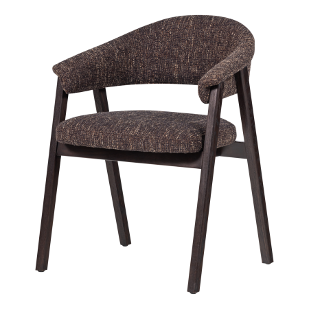 Scaune - Scaun dining Tunar, lemn de stejar, maro inchis, 77 x 60 x 60 cm, WOOOD 377757-B
