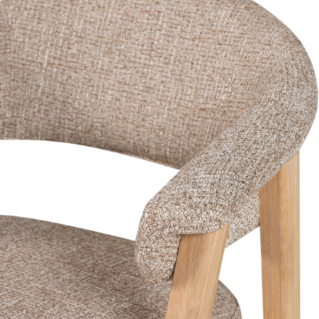 Scaun dining Tunar, lemn de stejar, natur, 77 x 60 x 60 cm, WOOOD 377757-N [7]
