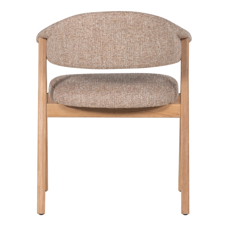Scaun dining Tunar, lemn de stejar, natur, 77 x 60 x 60 cm, WOOOD 377757-N [4]