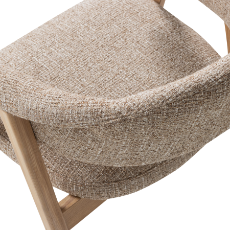 Scaun dining Tunar, lemn de stejar, natur, 77 x 60 x 60 cm, WOOOD 377757-N [6]