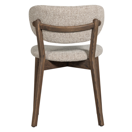 Scaun dining Udar, poliester, maro inchis, 82 x 51 x 60 cm, WOOOD 377489-D [5]