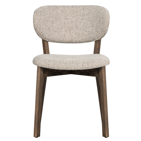 Scaun dining Udar, poliester, maro inchis, 82 x 51 x 60 cm, WOOOD 377489-D [3]
