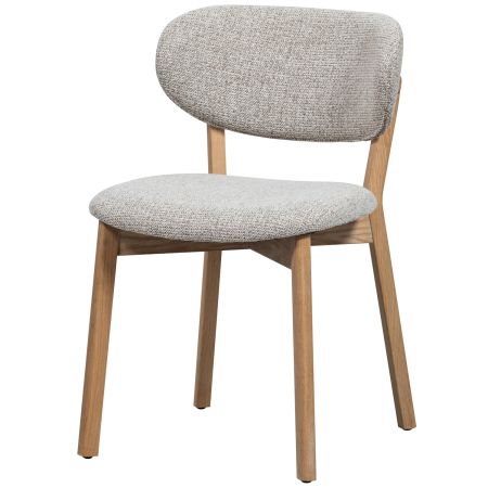Scaune - Scaun dining Udar, poliester, natur, 82 x 51 x 60 cm, WOOOD 377489-N