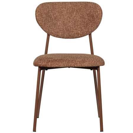 Scaun dining Valor, tesatura, maro, 77 x 46 x 56 cm, WOOOD 377498-B [3]