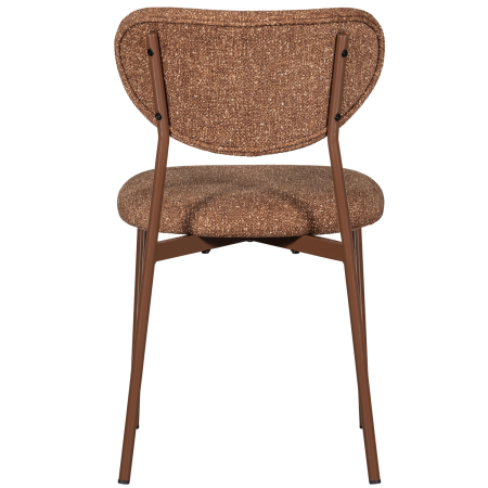 Scaun dining Valor, tesatura, maro, 77 x 46 x 56 cm, WOOOD 377498-B [5]