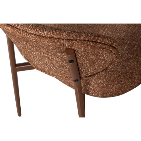 Scaun dining Valor, tesatura, maro, 77 x 46 x 56 cm, WOOOD 377498-B [7]