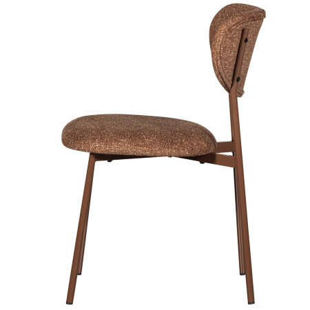 Scaun dining Valor, tesatura, maro, 77 x 46 x 56 cm, WOOOD 377498-B [4]