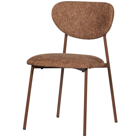 Scaune - Scaun dining Valor, tesatura, maro, 77 x 46 x 56 cm, WOOOD 377498-B