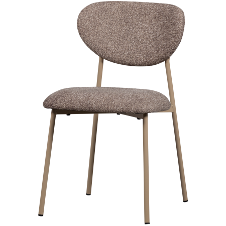 Scaune - Scaun dining Valor, tesatura, nisipiu, 77 x 46 x 56 cm, WOOOD 377498-Z