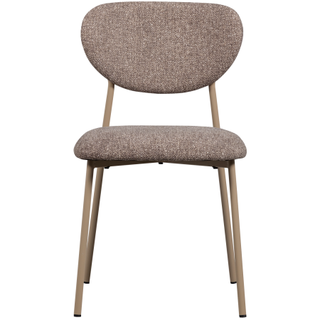 Scaun dining Valor, tesatura, nisipiu, 77 x 46 x 56 cm, WOOOD 377498-Z [3]