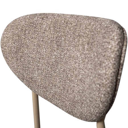 Scaun dining Valor, tesatura, nisipiu, 77 x 46 x 56 cm, WOOOD 377498-Z [8]
