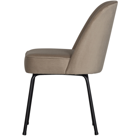 Scaun dining Vogue, catifea, kaki, 83 x 50 x 57 cm, WOOOD 800816-K [3]