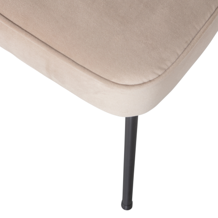 Scaun dining Vogue, catifea, kaki, 83 x 50 x 57 cm, WOOOD 800816-K [6]