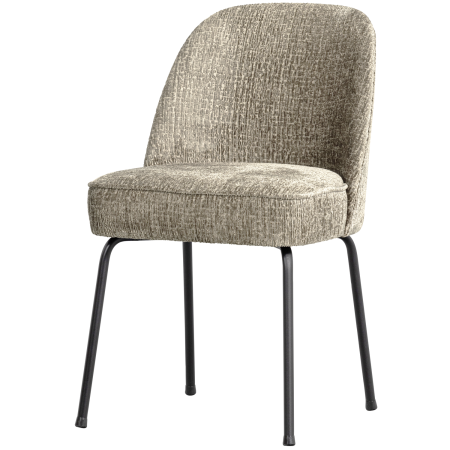 Mobilier - Scaun dining Vogue, poliester, galben grau, 83 x 50 x 57 cm, WOOOD 800816-WH