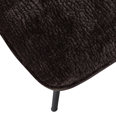 Scaun dining Vogue, poliester, maro inchis, 83 x 50 x 57 cm, WOOOD 800816-DB [7]