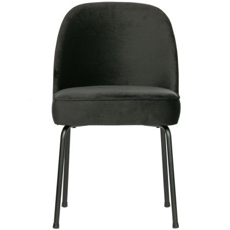Scaune - Scaun dining Vogue, poliester, negru, 83 x 50 x 57 cm, WOOOD 800816-Z
