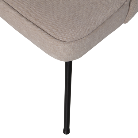 Scaun dining Vogue, poliester, nisipiu, 83 x 50 x 57 cm, WOOOD 800816-S [7]