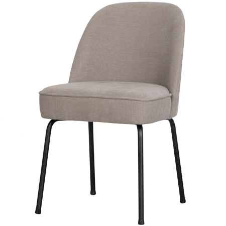 Mobilier - Scaun dining Vogue, poliester, nisipiu, 83 x 50 x 57 cm, WOOOD 800816-S