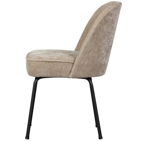 Scaun dining Vogue, poliester, nisipiu, 83 x 50 x 57 cm, WOOOD 800816-SA [4]