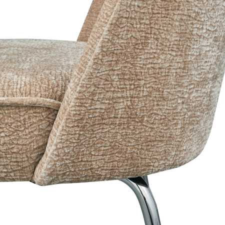 Scaun dining Vogue, poliester, nisipiu, 83 x 50 x 57 cm, WOOOD 800816-SAC [6]