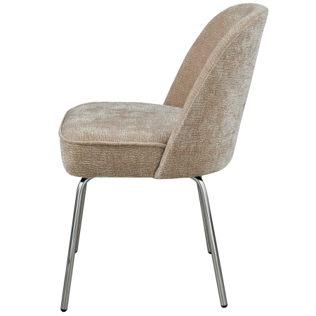 Scaun dining Vogue, poliester, nisipiu, 83 x 50 x 57 cm, WOOOD 800816-SAC [3]