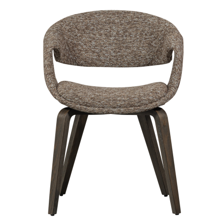 Scaun dining Yossi, poliester, maro, 78 x 57 x 57 cm, WOOOD 377505-BD [2]