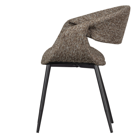 Scaun dining Yossi, poliester, maro, 78 x 57 x 57 cm, WOOOD 377505-BZ [3]